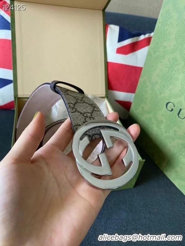 Luxury Gucci 38MM Leather Belt 7107-1