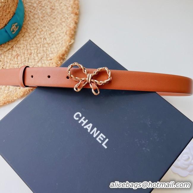 Lowest Price Chanel Leather Belt 25MM CH2567