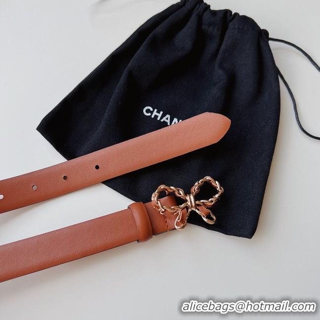 Lowest Price Chanel Leather Belt 25MM CH2567