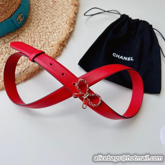 1:1 aaaaa Chanel Leather Belt 25MM CH2568