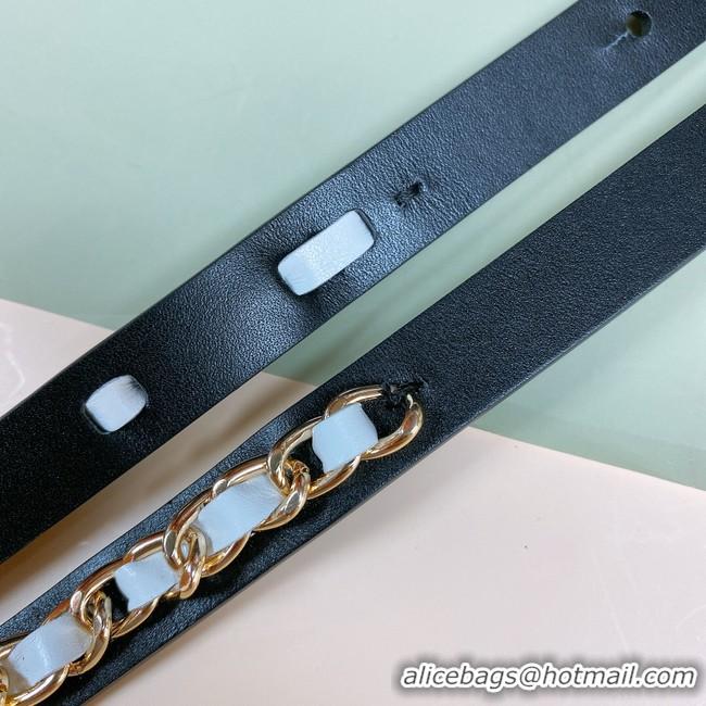 Stylish Chanel Leather Belt 15MM CH2569