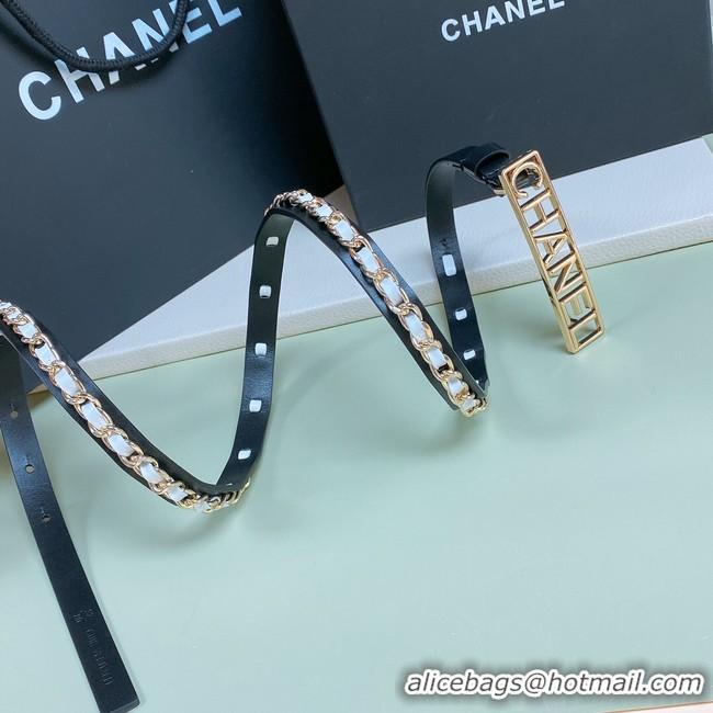 Stylish Chanel Leather Belt 15MM CH2569