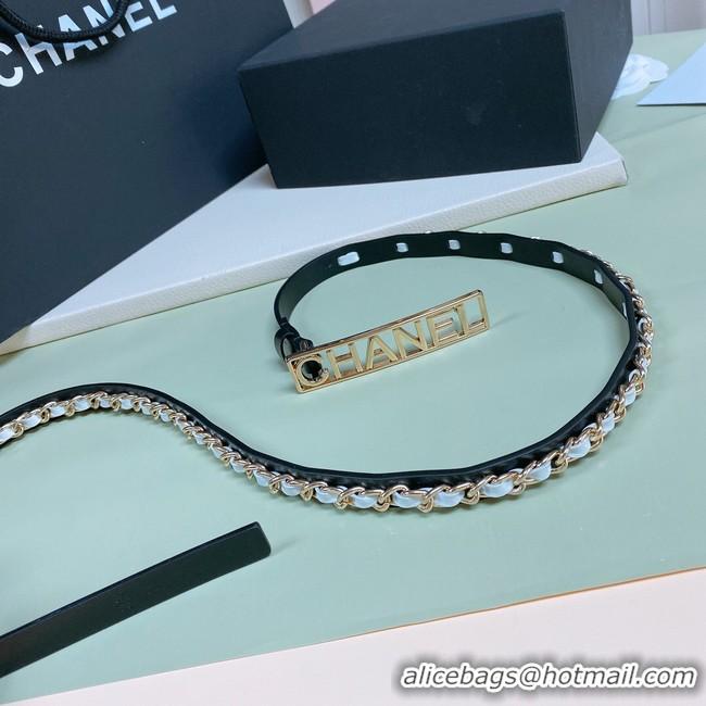 Stylish Chanel Leather Belt 15MM CH2569