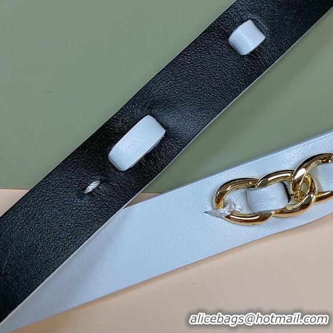 Good Looking Chanel Leather Belt 15MM CH2570