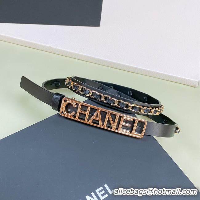 Unique Style Chanel Leather Belt CH2574