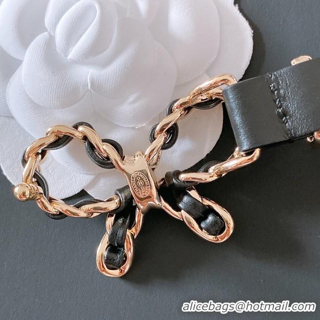 Low Cost Chanel 15MM Leather Belt CH2578