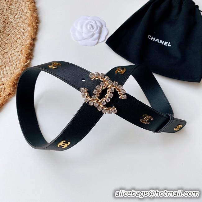 Best Price Chanel 30MM Leather Belt CH2582