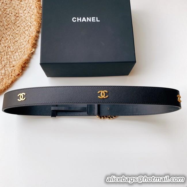 Best Price Chanel 30MM Leather Belt CH2582