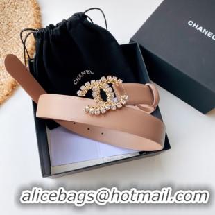 Purchase Chanel 30MM Leather Belt CH2583