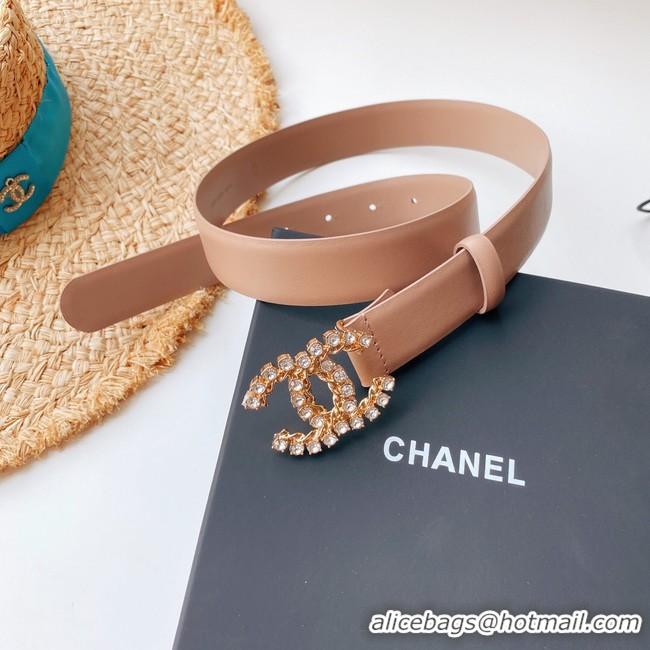 Purchase Chanel 30MM Leather Belt CH2583