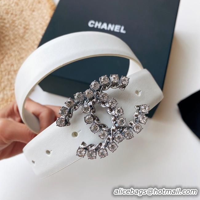 Perfect Chanel 30MM Leather Belt CH2584