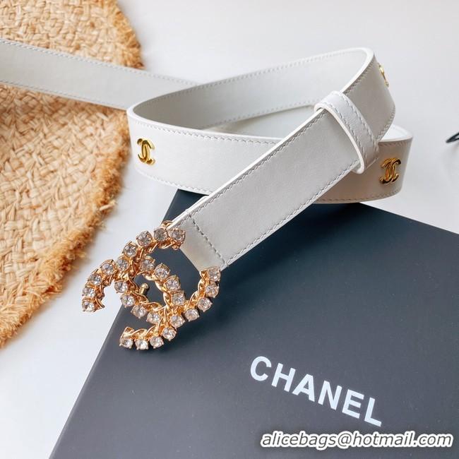 Modern Chanel 30MM Leather Belt CH2586