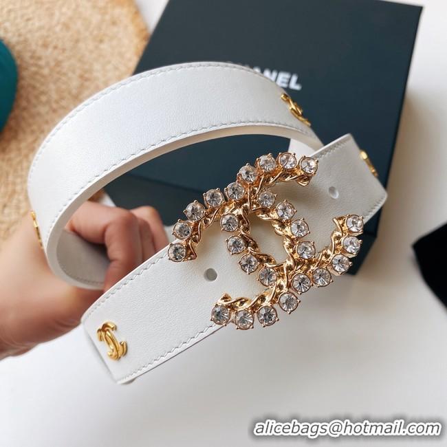 Modern Chanel 30MM Leather Belt CH2586