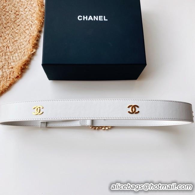 Modern Chanel 30MM Leather Belt CH2586