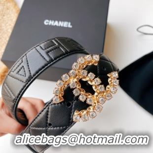 Good Quality Chanel 30MM Leather Belt CH2587