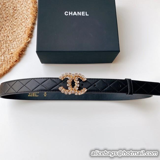 Good Quality Chanel 30MM Leather Belt CH2587