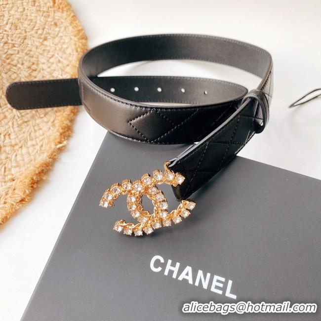 Good Quality Chanel 30MM Leather Belt CH2587