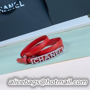 Luxury Chanel 15MM Leather Belt CH2590