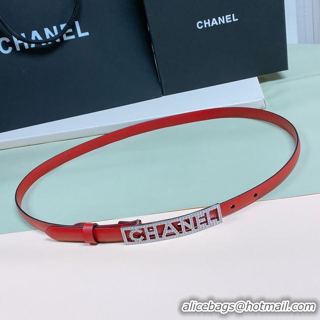 Luxury Chanel 15MM Leather Belt CH2590