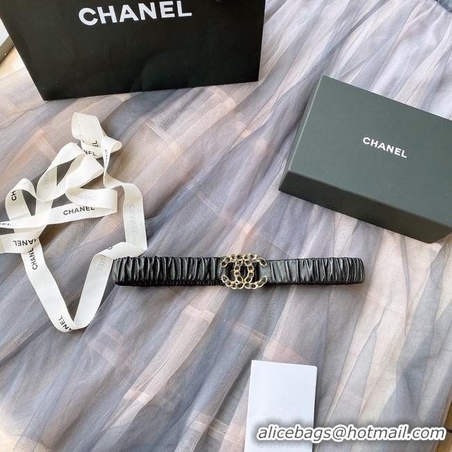 Perfect Chanel 30MM Leather Belt 7114-2