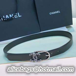 Unique Style Chanel 30MM Leather Belt 7116-2