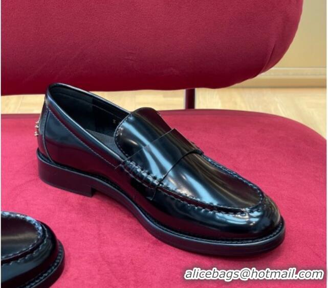 Popular Style Chanel Patent Calfskin Loafers G39190 Black