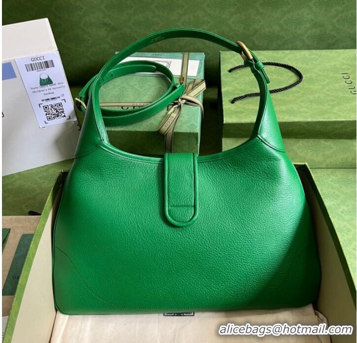 Luxury Discount Gucci Aphrodite medium shoulder bag 726274 Green