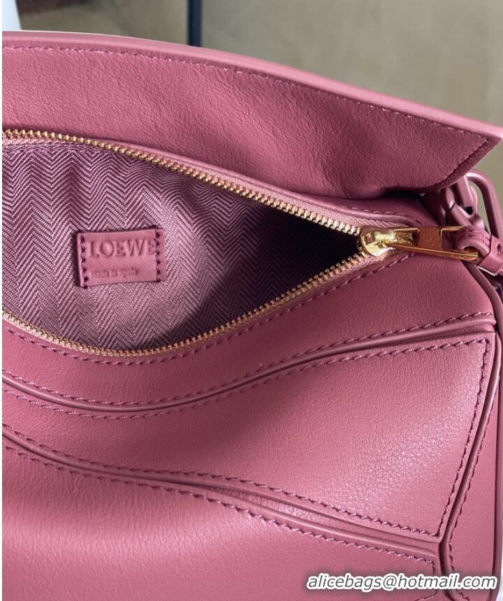 Pretty Style Loewe mini Puzzle Bag Original Leather 6223 pink