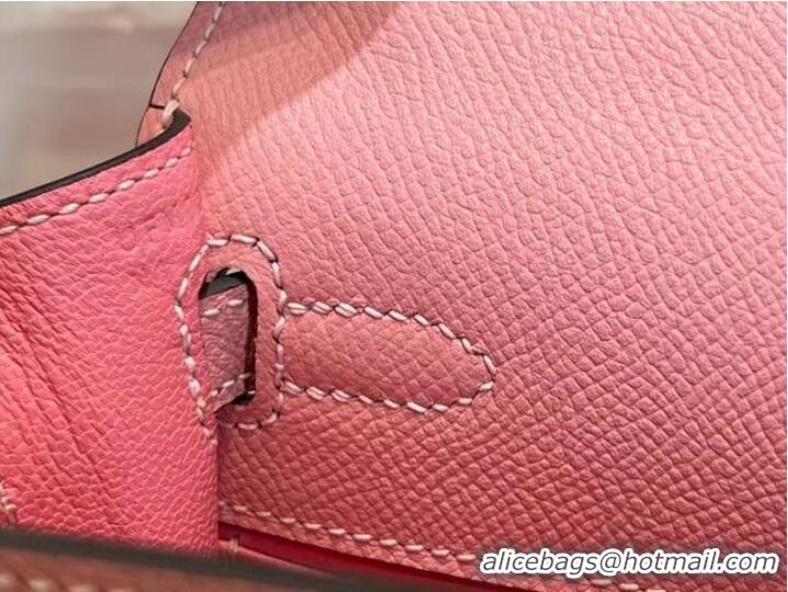 Well Crafted Hermes Kelly 20cm Shoulder Bags Epsom KL2750 pink&gold