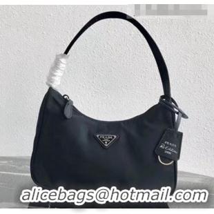 Discount Prada Re-Edition 2000 Nylon Mini-bag 1NE515 Black