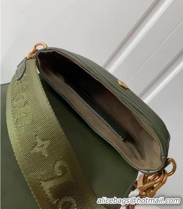 Low Price LOUIS VUITTON NEW WAVE Shoulder Bag M56466 Olive green