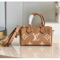 Top Quality Louis Vuitton NANO SPEEDY M81457 Creme Beige