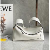 Famous Brand Loewe Original Leather Bag LE10188 white