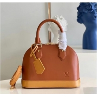 Pretty Style Louis Vuitton Alma BB Tote Bag M91606 brown