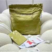 Trendy Design CHANEL 22 HANDBAG AS3262 lemon