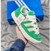 Good Quality Atmost x Adidas Adimatic Low Suede Sneakers Green 090701