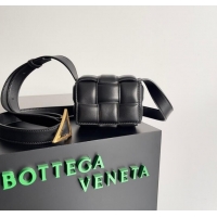 New Style Bottega Veneta Candy Padded Cassette 716648 black