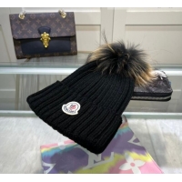 Newly Launched Moncler Knit Wool Hat M101914 Black 2022