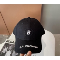 Reasonable Price Balenciaga Canvas Baseball Hat 101963 Black 2022