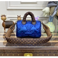 Reasonable Price Louis Vuitton SPEEDY BANDOULIERE 25 M20973 Navy Blue