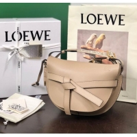 Top Design Loewe small Crossbody Bags Original Leather 8087 Apricot