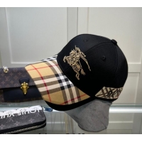 Buy Inexpensive Burberry Baseball Hat 1109 Black 2022