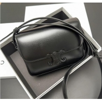 Top Quality Celine TEEN CLASSIC BAG CALFSKIN 188423 BLACK