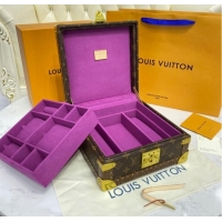 Good Product Louis Vuitton NICE JEWELRY CASE M44185 Purple