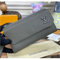 Famous Brand Louis Vuitton FELICIE POCHETTE M69831 gray