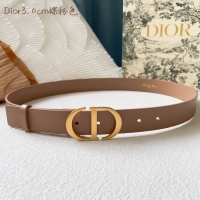 Durable Dior Leather Belt 30MM 2792