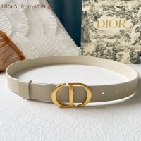 Best Grade Dior Leather Belt 30MM 2794