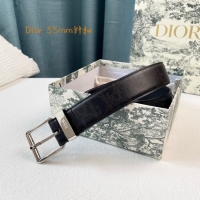 Charming Dior calf leather 35MM BELT M0473S