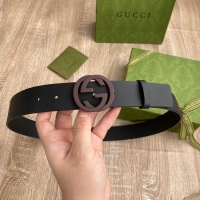 Perfect Gucci Leather Belt 7104-9