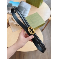 Sophisticated Gucci 25MM Leather Belt 7105-1